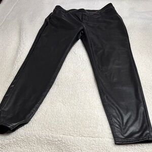 Ladies Pleather Pants